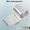 4'' X 50' Aluminum Flashing Roll Metal Roof Flashing for Garden Aluminum Roofing Panels Strips for Stains Prevention, Sealing Windows Doors