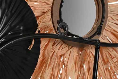 Décoration murale raphia naturelle salon chambre dressing 70cm - 5