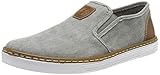 Herren-Slipper - G Rieker Herren B4962-41 Slip On Sneaker, Grau (Grey/Amaretto 41), 44 EU