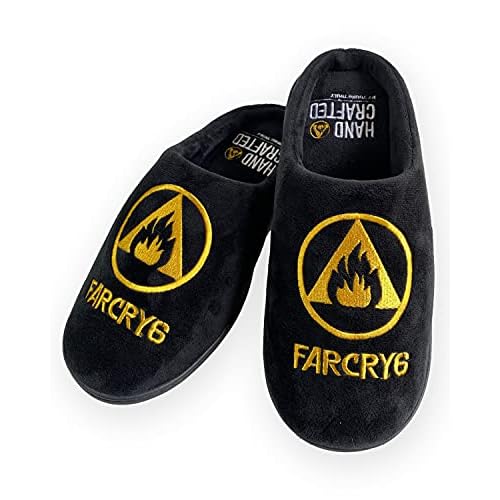 Farcry6 Pantoletten mit Logo, für Erwachsene, Größe L, 36-46