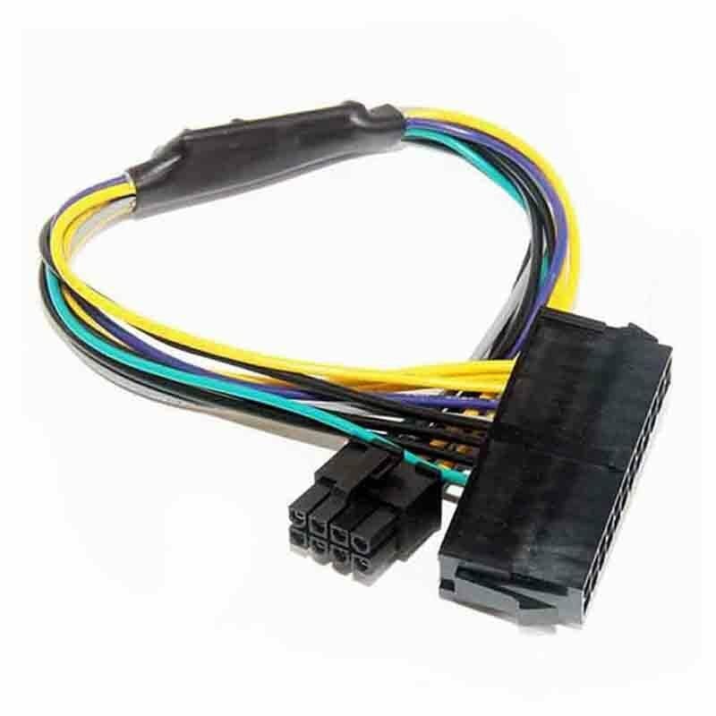 Adaptateur Atx 24Pin pour carte mère 8Pin mâle Dell Optiplex câble alimentation PC RANY