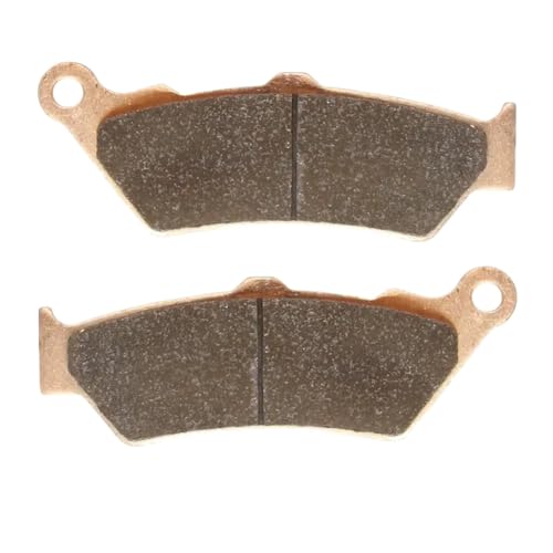 フロントリアブレーキパッド金属焼結 2 パック自動車オートバイ部品と互換性 R1250GS R1250RT R1250R F750GS F850GS S1000R S1000RR F850GSA(Rear-1 Pair)