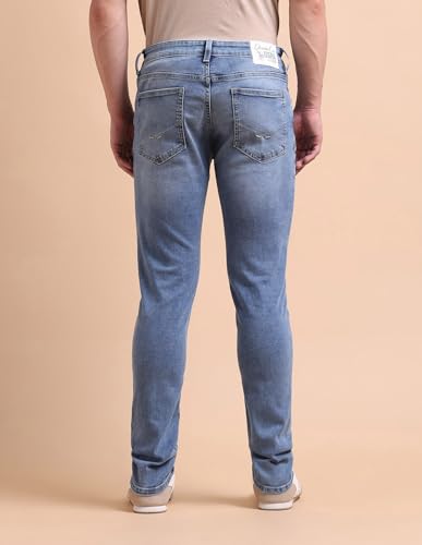 Image of U.S. Polo ASSN. Denim Jeans for Men - Slim Tapered Fit, Mens Jeans for Office & Regular Wear