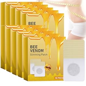 navelpleisters, 60 stuks, lymfedrainage en afvallen, pleisters voor gewichtsverlies, afslankpleisters voor snel afvallen, voor vrouwen (10 stuks)