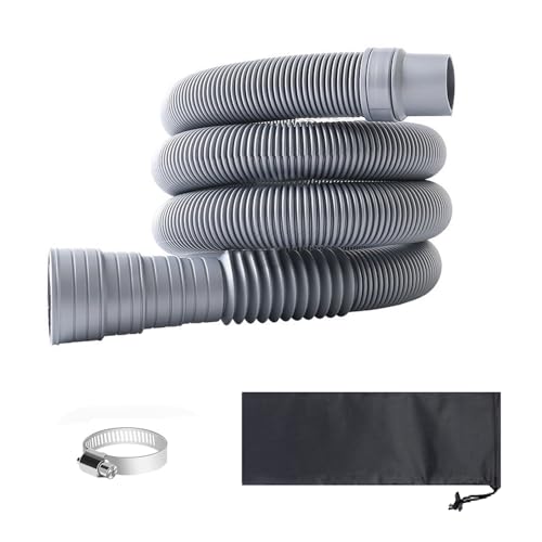 Wohnwagen-Abflussrohr, Wohnwagen-Zubehör, Wohnmobil-Abwasserschlauch, Wohnmobil-Teile und Zubehör, Wohnmobil-Abflussrohr-Adapter-Set, zusammenklappbares, flexibles und ausziehbares
