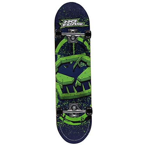 No Fear Unisex Skateboard Check Logo One Size