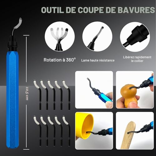 Kit d'accessoires d'imprimante 3D pour le post-treatment et traitement de précision - 4