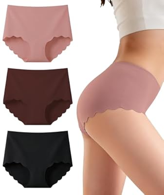Gladbecke Bragas sin Costuras Mujer Braguita, Elástico Culotte Cintura, Braguitas Ropa Interior Cómoda y Sexy, Media Ropa Interior Cómodas y Suaves, Borgoña/Rosa/Negro, Pack de 3, XS | Ya disponible en tu tienda friki favorita! En mundofriki.es! Gladbecke Bragas sin Costuras Mujer Braguita, Elástico Culotte Cintura, Braguitas Ropa Interior Cómoda y Sexy, Media Ropa Interior Cómodas y Suaves, Borgoña/Rosa/Negro, Pack de 3, XS | Ya disponible en tu tienda friki favorita! En mundofriki.es!