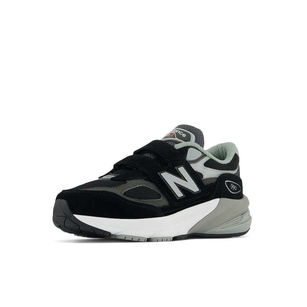 New Balance Kids' 990 V6 Hook and Loop Sneaker