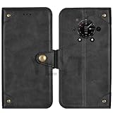 NESLIN Flip TPU Silikon Schwarz Schutz Hülle Hülle Für Doogee S110 6.58 inch Etui Leder Tasche Handyhülle Klassisch Kartenfach Cover