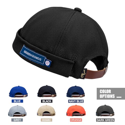 Image of CLAPE Watch Cap Work Beanie Corduroy Docker Leon Brimless Hat Rolled Cuff Harbour Hat