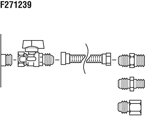 Miniatura 6 de Mr. Heater Kit de accesorios de soplador sin ventilación (2016-presente) Kit de conexión universal de gas y electrodomésticos de una sola parada