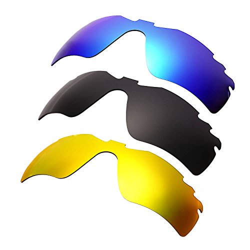 Lentilles de rechange Oakley Radar Path-Vented - Verre solaire homme bleu noir or