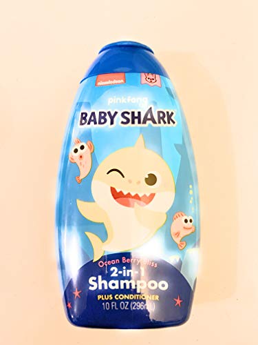 Pink fong baby shark 2 in 1 shampoo plus confitioner