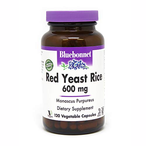 BlueBonnet Red Yeast Rice Supplement, 120 Count