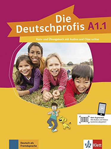 Die deutschprofis a1.1, libro del alumno y libro de ejercicios con audio y clips online: Kurs- und Ubungsbuch A1.1 + Audios und Clips o (SIN COLECCION)