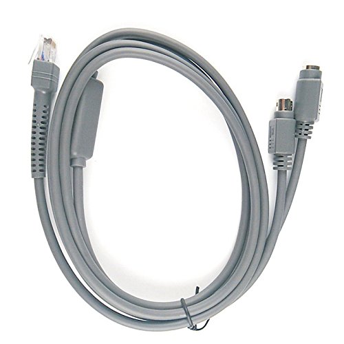 LS2208 PS/2�P�[�u�� �o�[�R�[�h�X�L���i�[ Ls2208ap Ls1203 Ls4208 Ls4278 Ds6707 Ds6708-2mtr �X�g���[�g 5�{