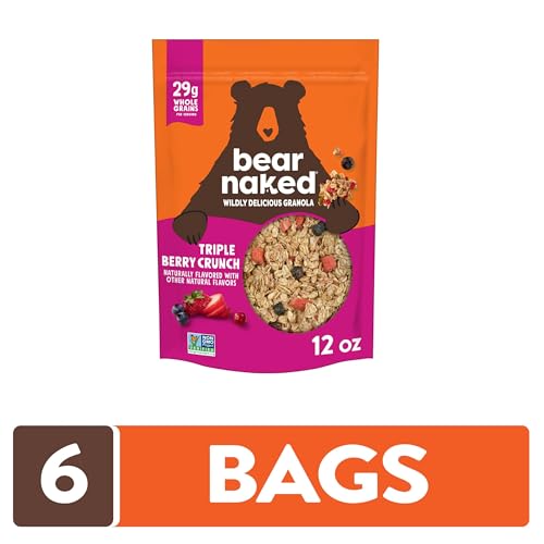 Bear Naked 00070 Granola Cereal, Breakfast Snacks, Triple Berry thumb #1