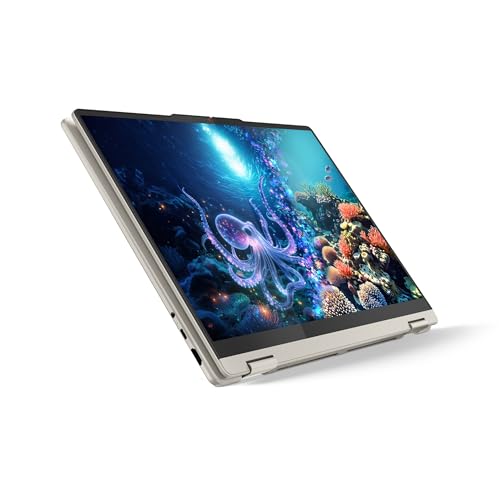 PC 2 en 1 Lenovo Yoga 7 16AKP10 16'' OLED 2.8k 120 Hz écran tactile AMD Ryzen™ 7 AI RAM SSD sable - vue 5