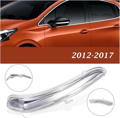 Intermitente del espejo Peugeot 208 luz indicadora lado izquierdo 2012 a 2017 6