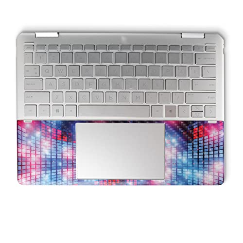 Image of MightySkins Carbon Fiber Skin Compatible with HP Spectre x360 14 inch (2022) Full Wrap Kit - Neon Eq | Protective, Durable Textured Carbon Fiber Finish | Easy to Apply | Made in The USA