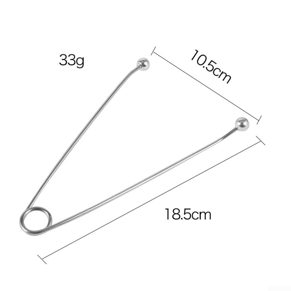 Drfeify Ouvre-Bouche de Poisson, Outils Portatifs de Dispositif de Retrait de Crochet de Pêche D'épandeur de Mâchoire de Bouche de Poisson d'acier Inoxydable de Haute Résistance