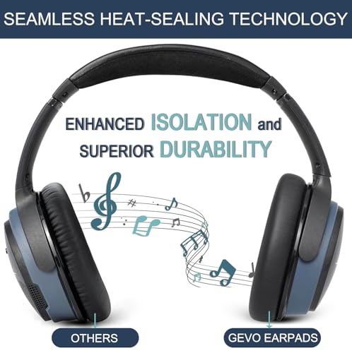 GEVO Ear Pads para Bose SoundLink AE2 / SoundLink Around Ear ii - Negro | Repuestos de Almohadillas con Cuero Proteico Premium y Espuma de Memoria miniatura 4