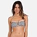 Volcom Women's Wild Marks Bandeau Bikini Top