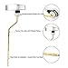iFealClear Compatible with TOTO THU068-CP for St743S Metal Toilet Tank Flush Lever Handle Replacement, Side Mount Brass Toilet Handle Replacement Parts for St406,St707,St454E, St743E, St706, Chrome