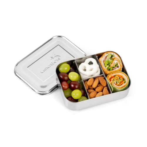 LunchBots Small Protein Packer Toddler Bento Box