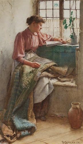 Peinture Moments inactifs Walter Langley toile deco pour chambre apaisante 60x90