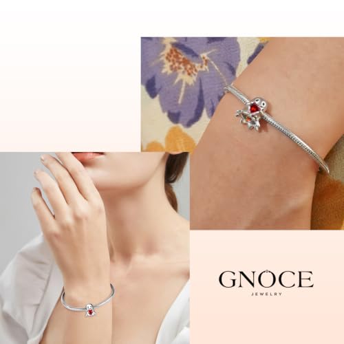 Image of GNOCE Halloween Charm Bracelet Fit Pandora Beads for Women Gift