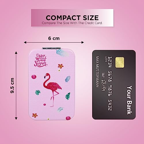 Image of NFI essentials Dressing Table Cosmetic Makeup Mirror with Stand, Rectangle Shape Mirror for Multipurpose Tabletop Vanity Mirror Shaving Mirror Bathroom Mirror Magnifying Mirror Standing Mirror