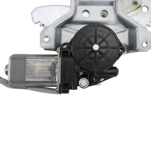Image of TRQ Rear Right Power Window Regulator & Motor Assembly Passenger Side Compatible with 1997-2001 Toyota Camry TO1551114