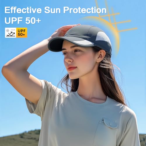 Image of HH HOFNEN Quick Dry Baseball Cap Unstructured Water Resistant Golf Hat