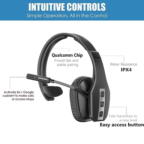 Auriculares Bluetooth Conambo JBT600 con Cancelación de Ruido miniatura 5