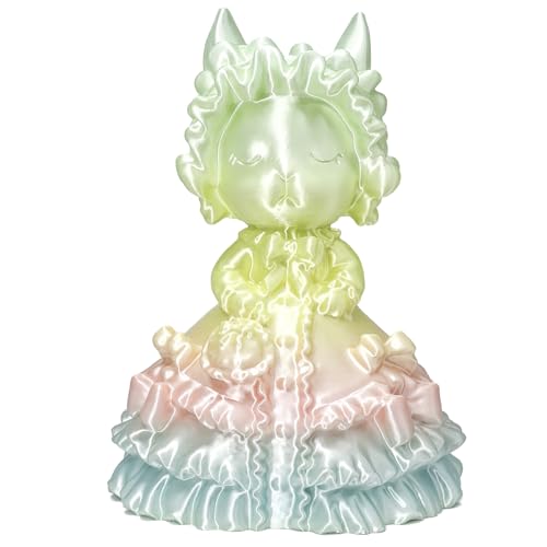 Image of Silk Gradient Rainbow Green Elf PLA 1.75mm 1kg Shiny 3D Printer Filament
