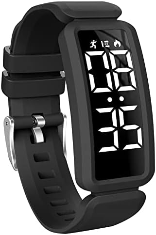 Fitness Tracker Watch for Kids Girls Boys Gift Ideas Sports Activity Tracker Pedometer Step Counter Watch Cadeau Montre Enfant Fille Garcon