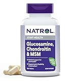 Natrol Glucosamine, Chondroitin and MSM, Dietary Supplement, Joint Health Supplement for Adults, 150 Tablets, Up to a 50 Day Supply