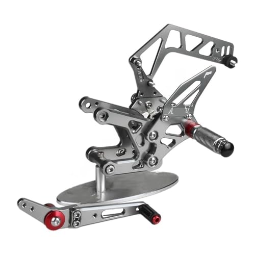 Repose-pieds arrière réglables CNC moto R1 pour éliminer les glissades