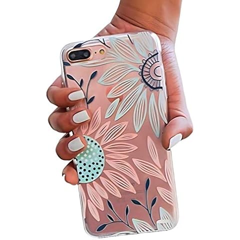 TRFAEE Compatible with iPhone 11 Case,Women Stunning Spring Cute Daisy Sunflower Girls Bouquet Flowers Floral Pink Blooms Blossom Clear Soft TPU Rubber Anti Scratch Shockproof Bumper Case Cover Cover