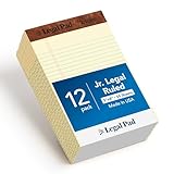 Tops Legal Pads, Kanarienvögel, 12/Pack Für jeden Tag 5 x 8 Inch canary