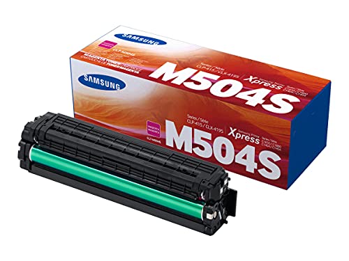 Samsung Toner CLT-M504S Magenta idéal pour rapports de bureau