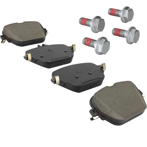 Image of QUALITY-BUILT Rear Ceramic Brake Pads, Premium 1001-2193C, Compatible with 2018-2023 Mercedes-Benz (CLS450, E400, E450)