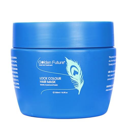 Golden Future Deep Conditioning Hair Mask treatment 500ml-Intensive Hair Repair Treatment, Restorative Moisture - Keratin-Infused Repair, Intensive Hair Masks for Dry Damaged Hair,Smooth & Revitalize