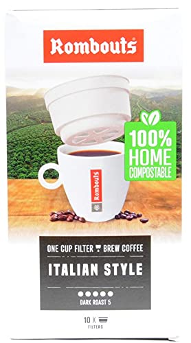 RomboutsOne Cup Filter Brew Coffee (Italian Style 2 x 10 Pack)