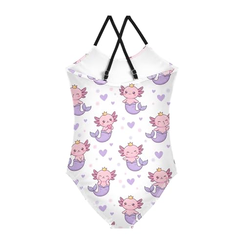 Image of Girls One Piece Swimsuits, Lion Beach Bathing Suit Sport Halter Swimwear, 3T