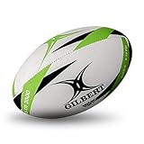 ギルバート ラグビーボール 4号 G-TR 3000 白 緑 黒 [並行輸入品]
