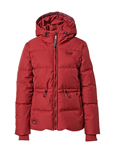 Ragwear Damen Winterjacke Calena Karminrot L