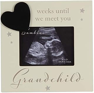 Bambino Countdown Baby Scan Frame - Grandparents - Weeks Until We Meet You - Grandchild CG1334
